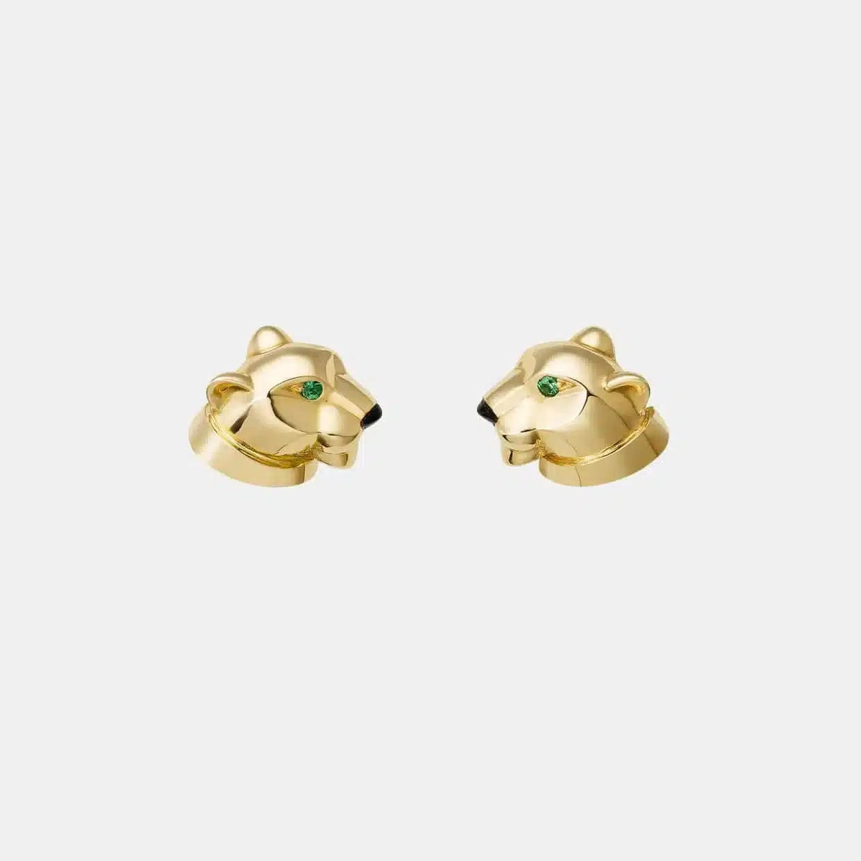 Boucles d'oreilles Panthère Cartier en or jaune, mixte — photographie du modèle, cote d’occasion GOLDMARKET