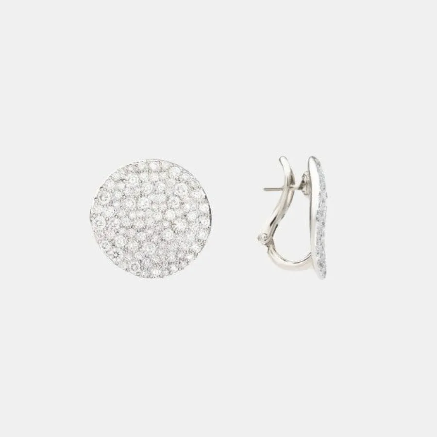 Boucles d'oreilles Sabbia Pomellato en or blanc, diamant 3.6ct — photographie du modèle, cote d’occasion GOLDMARKET