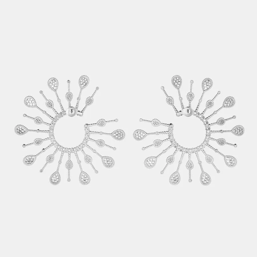 Boucles d'oreilles Serpent Bohème Boucheron en or blanc, diamant 6.81ct — photographie du modèle, cote d’occasion GOLDMARKET