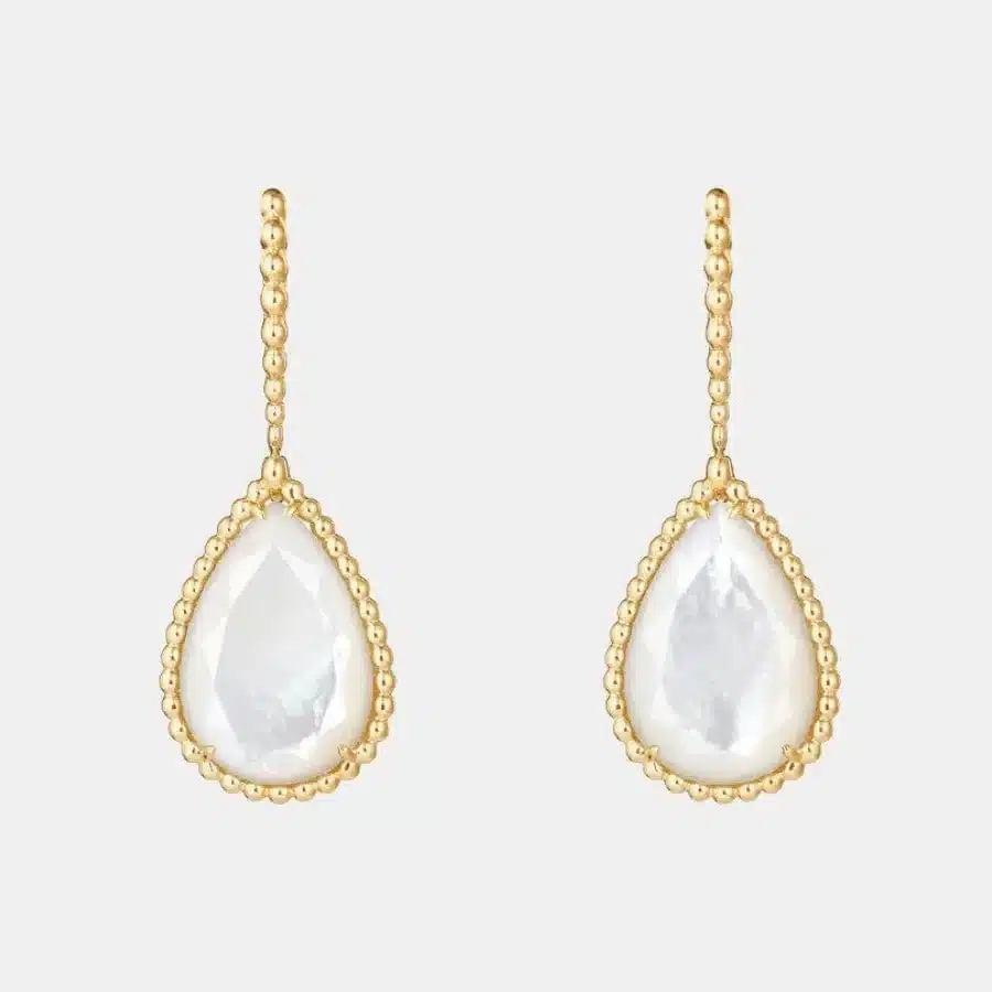 Boucles d'oreilles Serpent Bohème Boucheron en or jaune, perle s motif 20.8ct — photographie du modèle, cote d’occasion GOLDMARKET