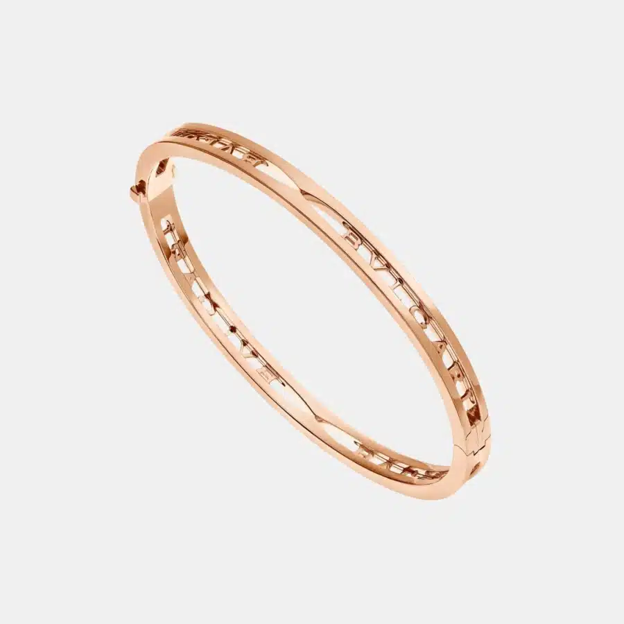 Bracelet B.Zero1 Bulgari en or rose — photographie du modèle, cote d’occasion GOLDMARKET