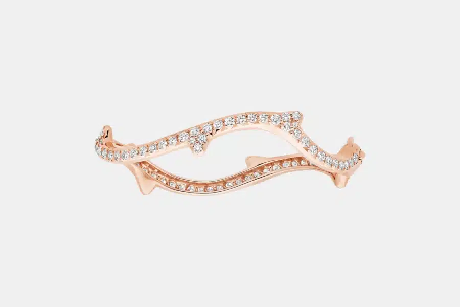 Bracelet Bois de Rose Dior en or rose, diamant 3.29 ct — photographie du modèle, cote d’occasion GOLDMARKET