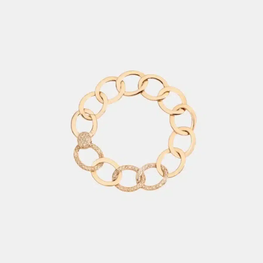 Bracelet Brera Pomellato en or rose, diamant 1.3ct — photographie du modèle, cote d’occasion GOLDMARKET