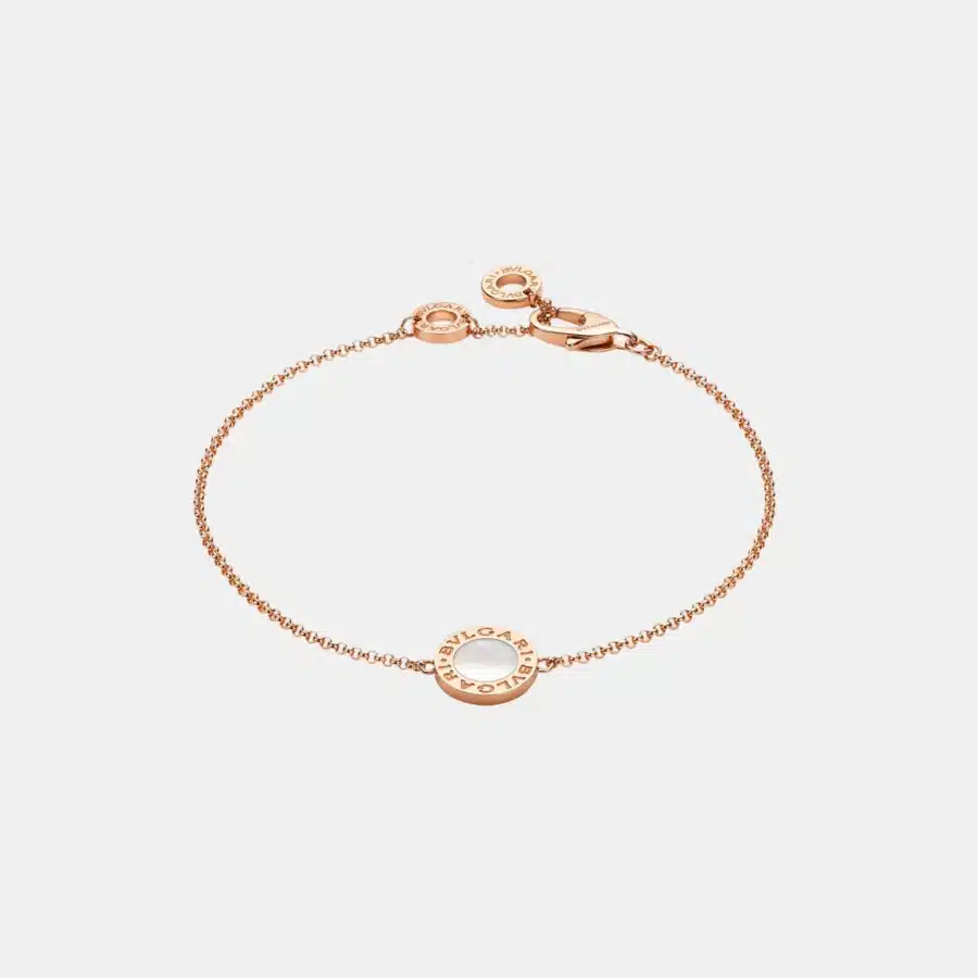 Bracelet Bulgari Bulgari Bulgari en or rose, perle