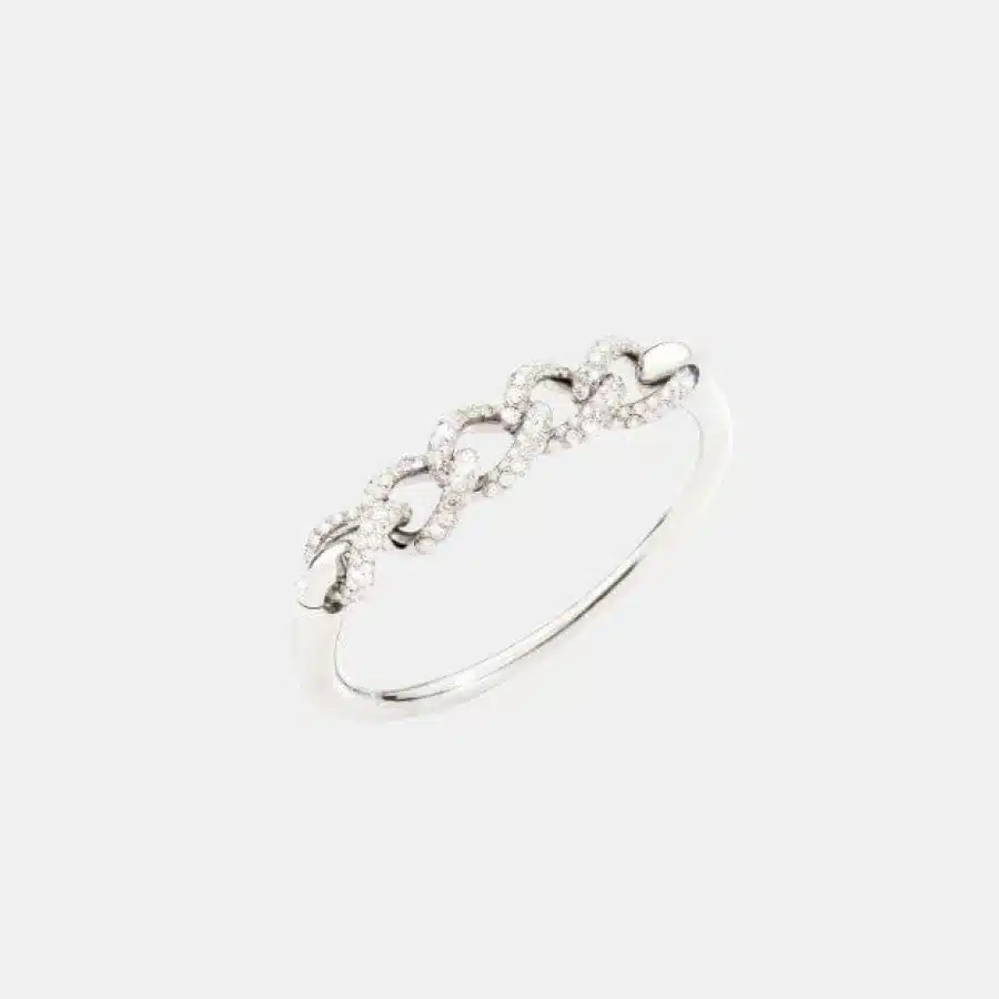 Bracelet Catene Pomellato en or blanc, diamant 5.4ct — photographie du modèle, cote d’occasion GOLDMARKET