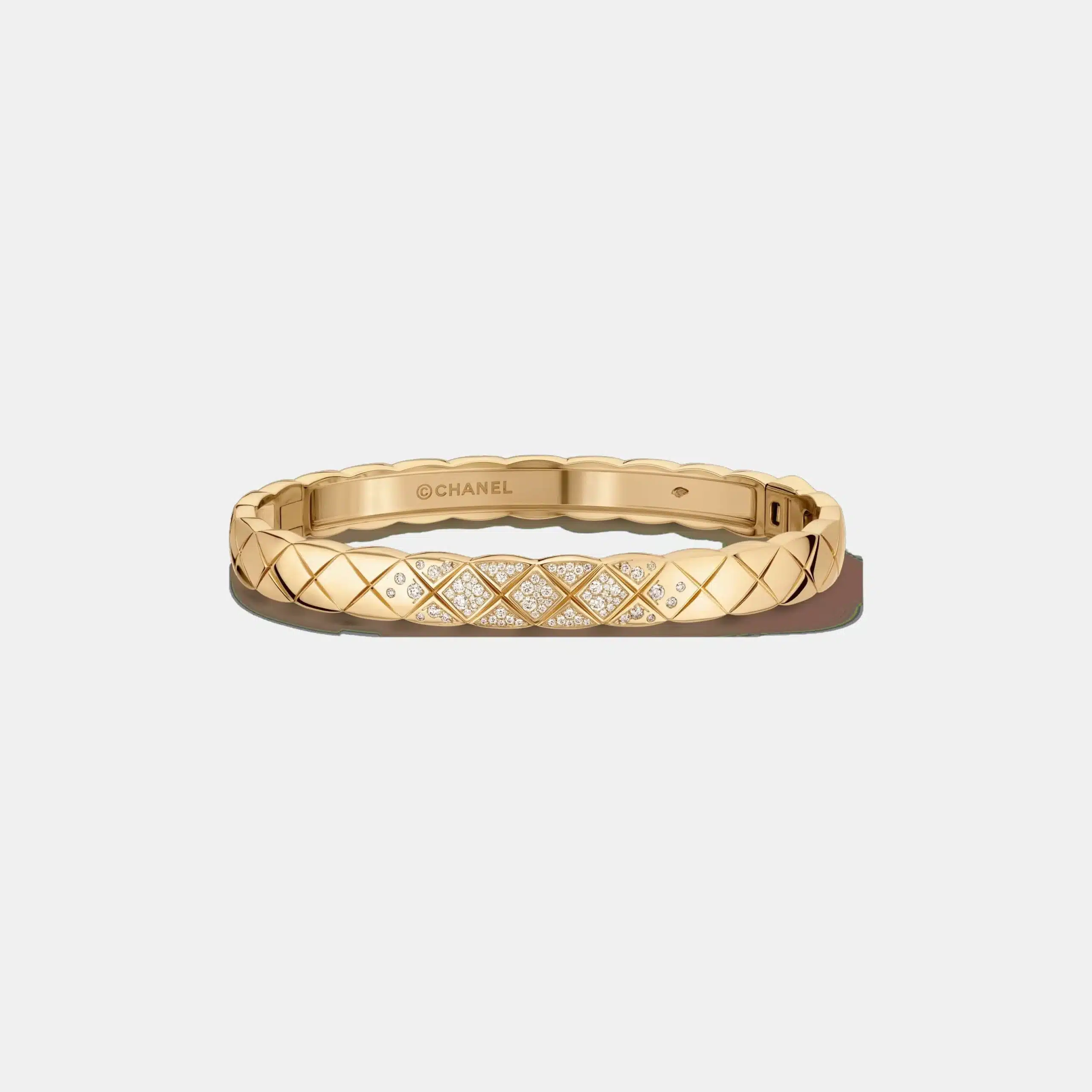 Bracelet Coco Crush Chanel en or, diamant — photographie du modèle, cote d’occasion GOLDMARKET