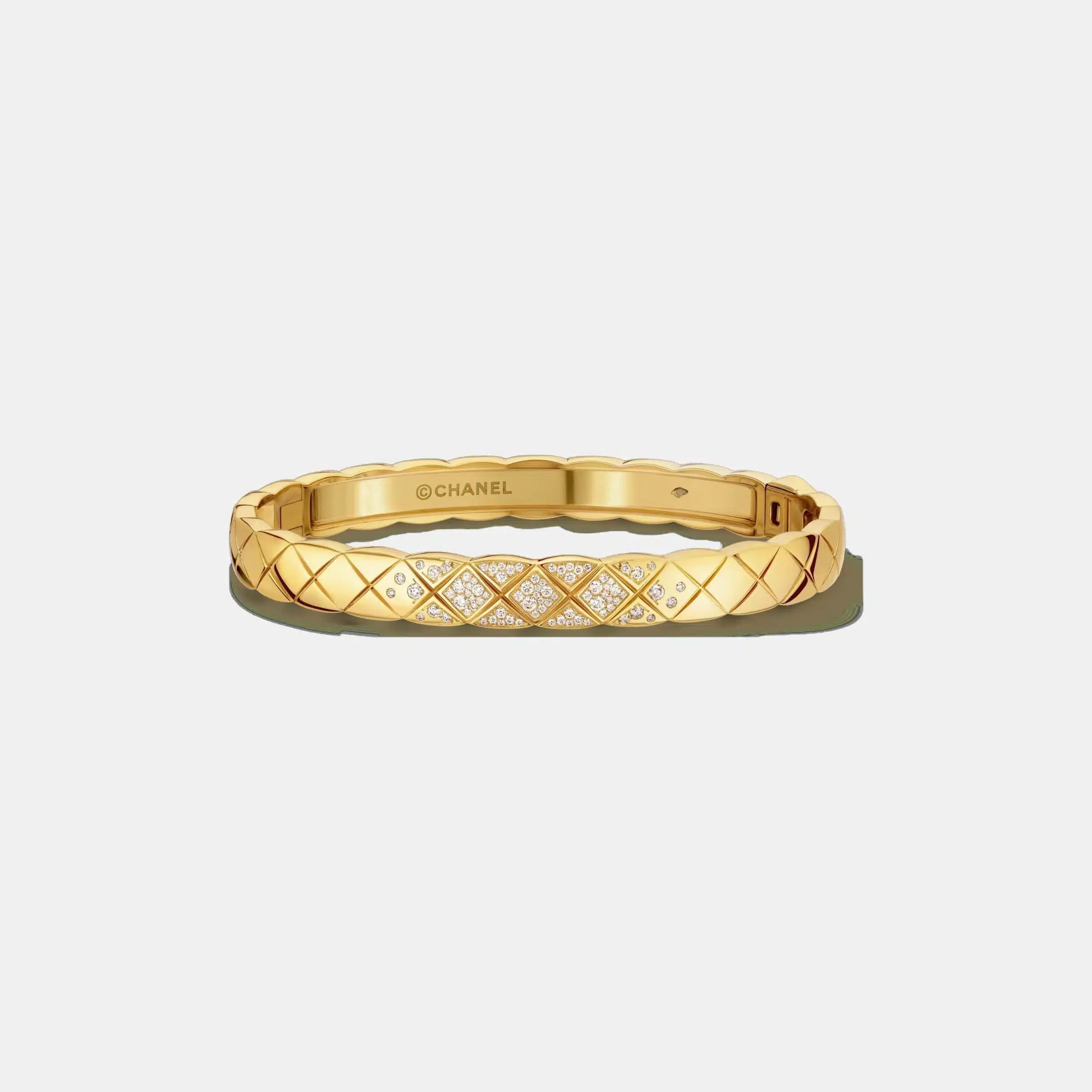 Bracelet Coco Crush Chanel en or jaune, diamant — photographie du modèle, cote d’occasion GOLDMARKET