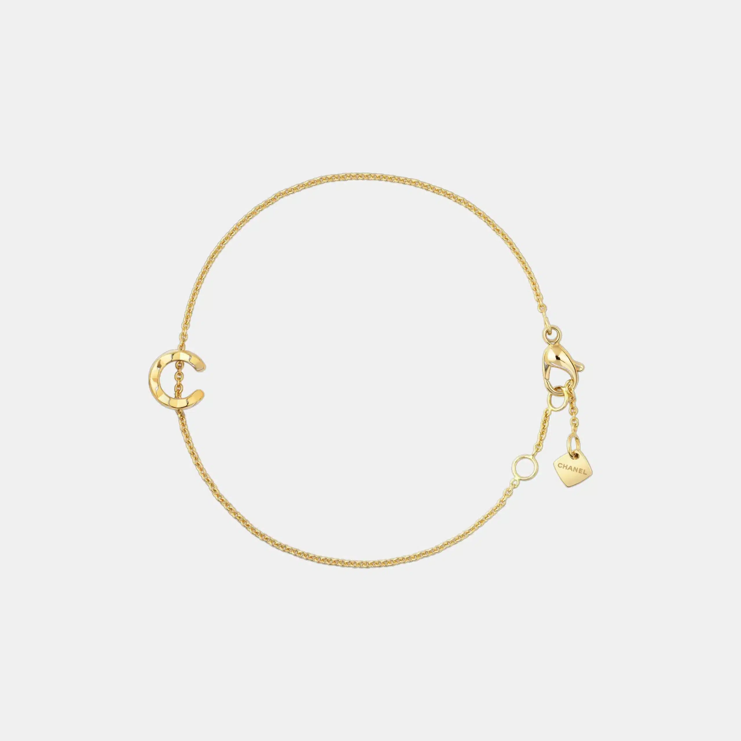 Bracelet Coco Crush Chanel en or jaune — photographie du modèle, cote d’occasion GOLDMARKET