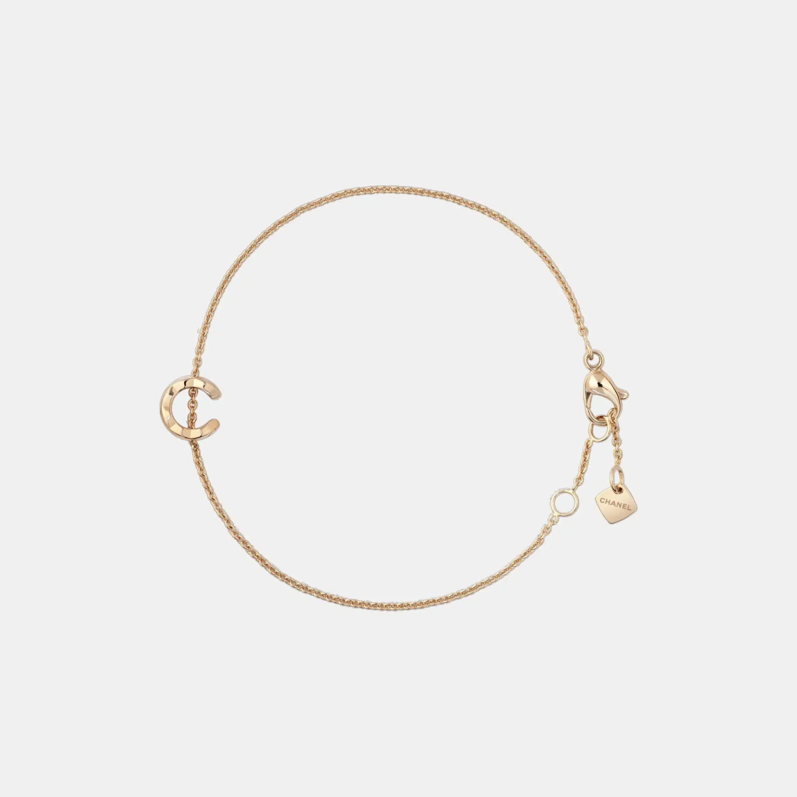 Bracelet Coco Crush Chanel en or rose — photographie du modèle, cote d’occasion GOLDMARKET