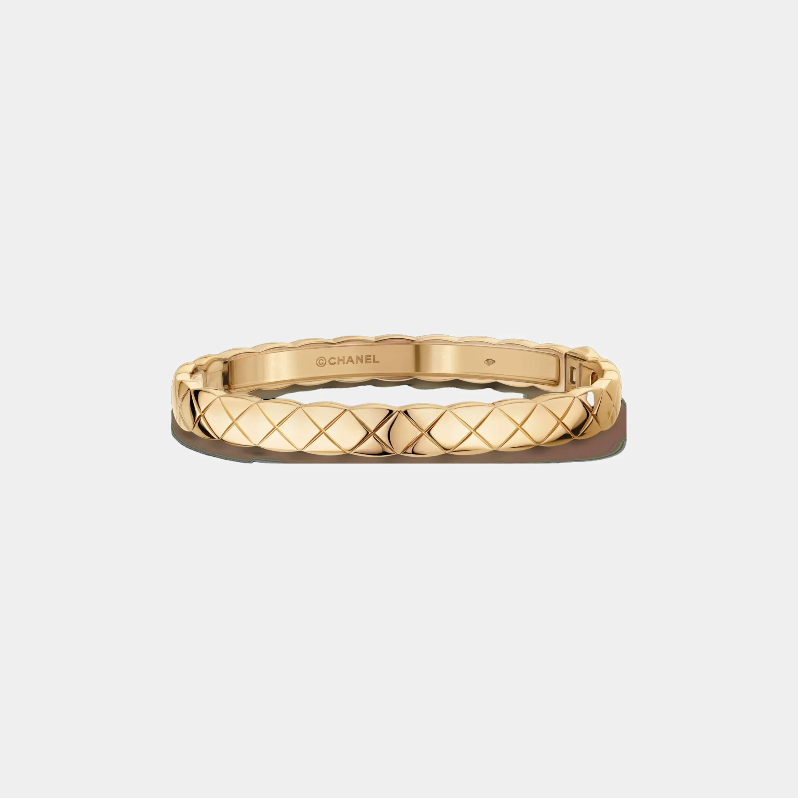 Bracelet Coco Crush Chanel en or — photographie du modèle, cote d’occasion GOLDMARKET