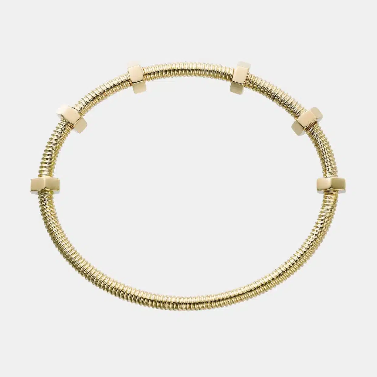 Bracelet Écrou de Cartier en or jaune — photographie du modèle, cote d’occasion GOLDMARKET