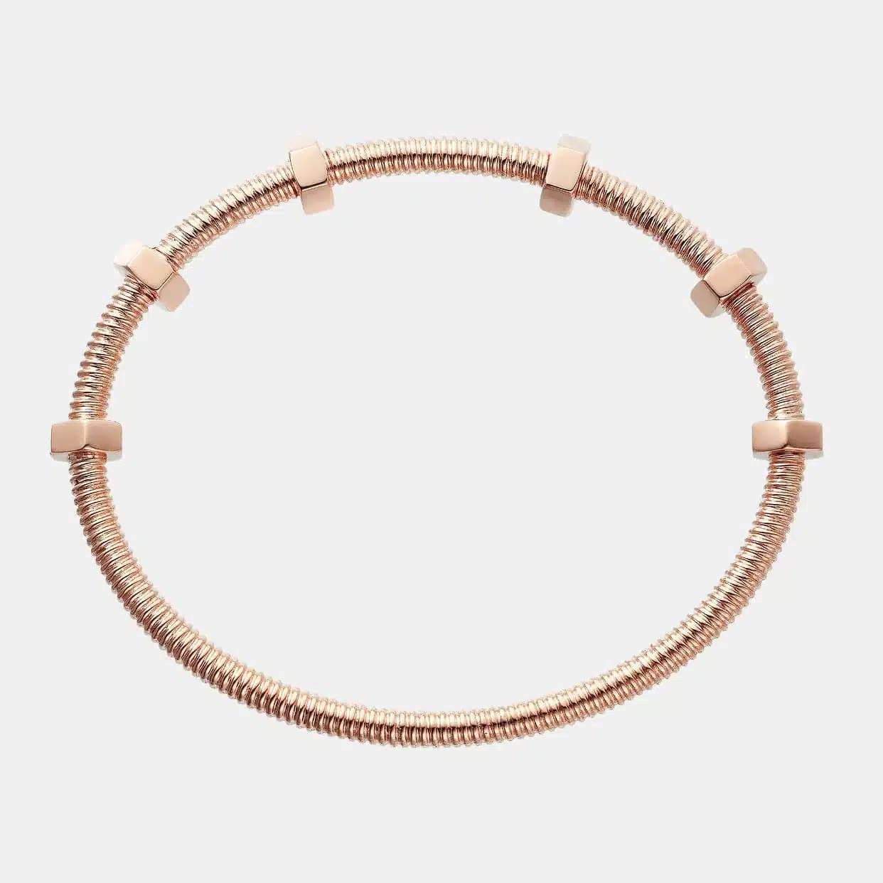 Bracelet Écrou de Cartier en or rose — photographie du modèle, cote d’occasion GOLDMARKET