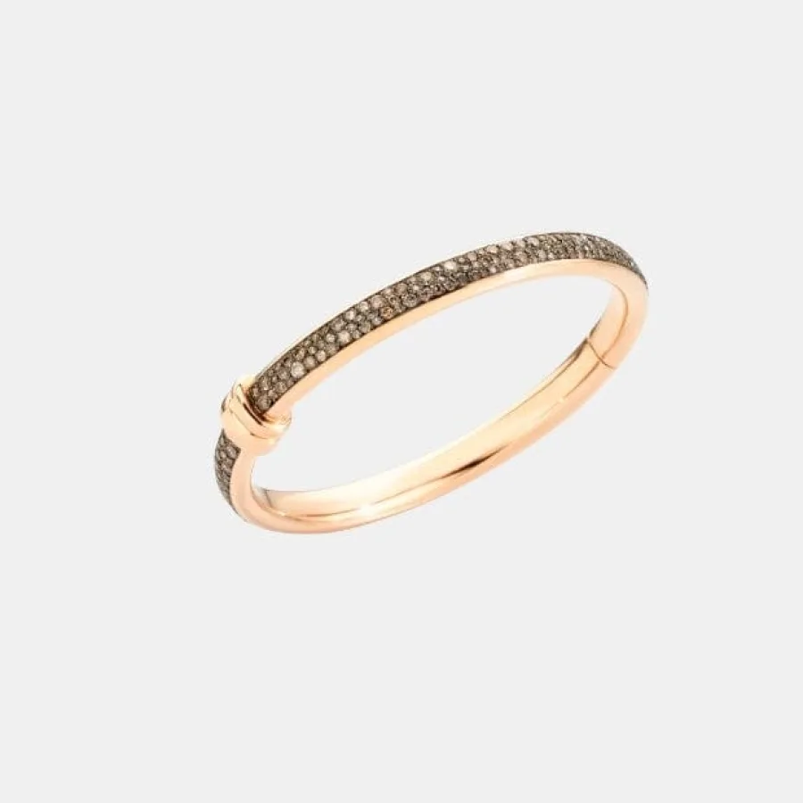 Bracelet Iconica Pomellato en or rose, diamant 3.6ct — photographie du modèle, cote d’occasion GOLDMARKET