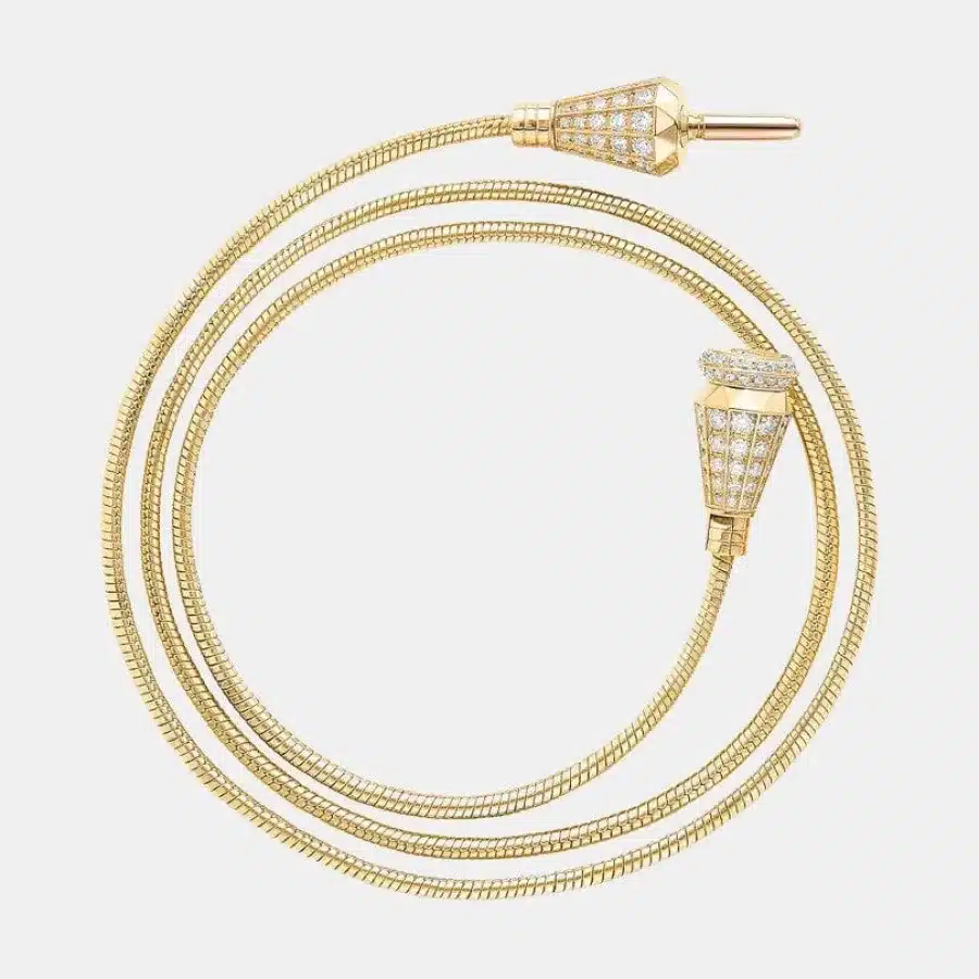 Bracelet Jack de Boucheron Boucheron en or jaune, diamant 1.76ct — photographie du modèle, cote d’occasion GOLDMARKET