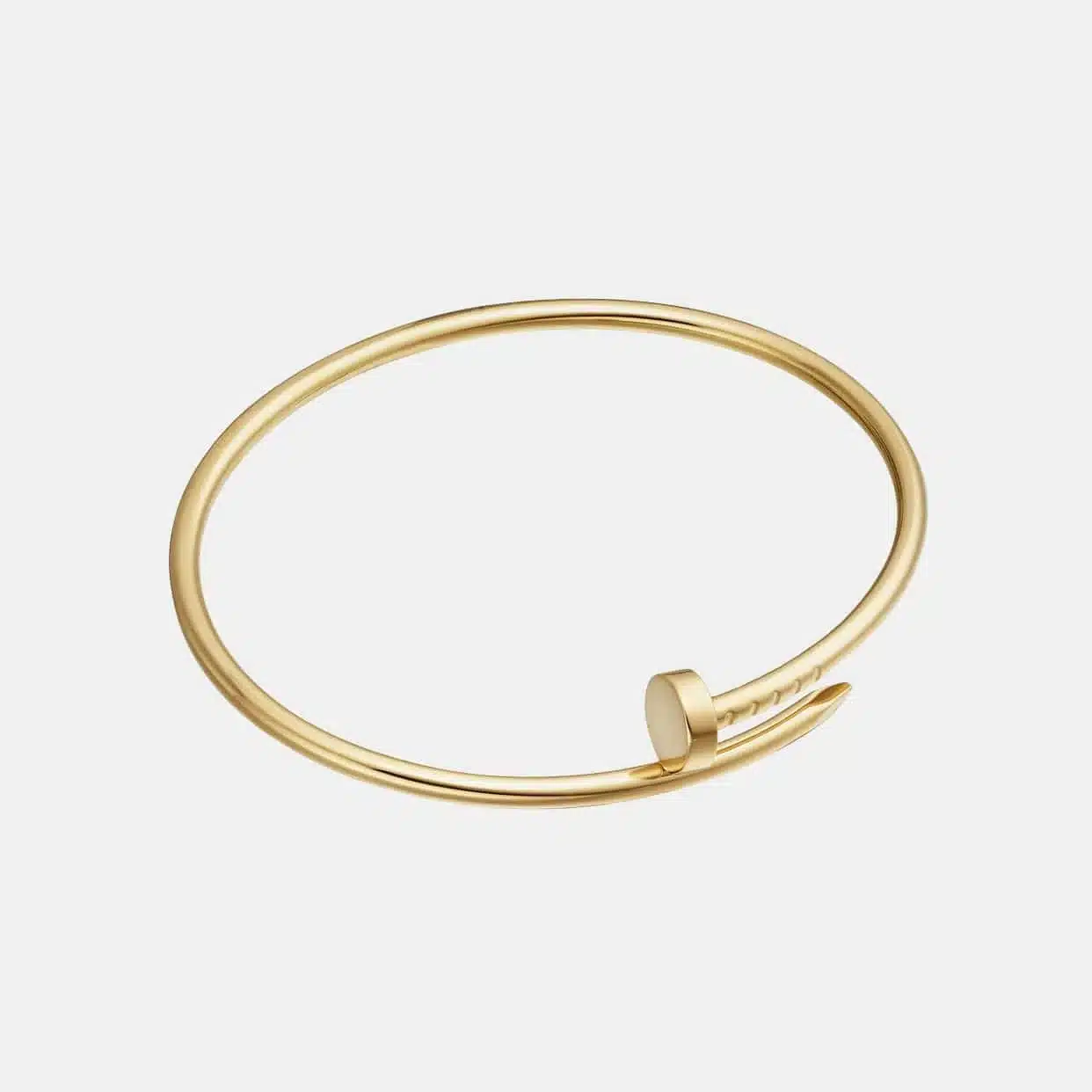 Bracelet Juste un Clou Cartier petit modèle en or jaune — photographie du modèle, cote d’occasion GOLDMARKET
