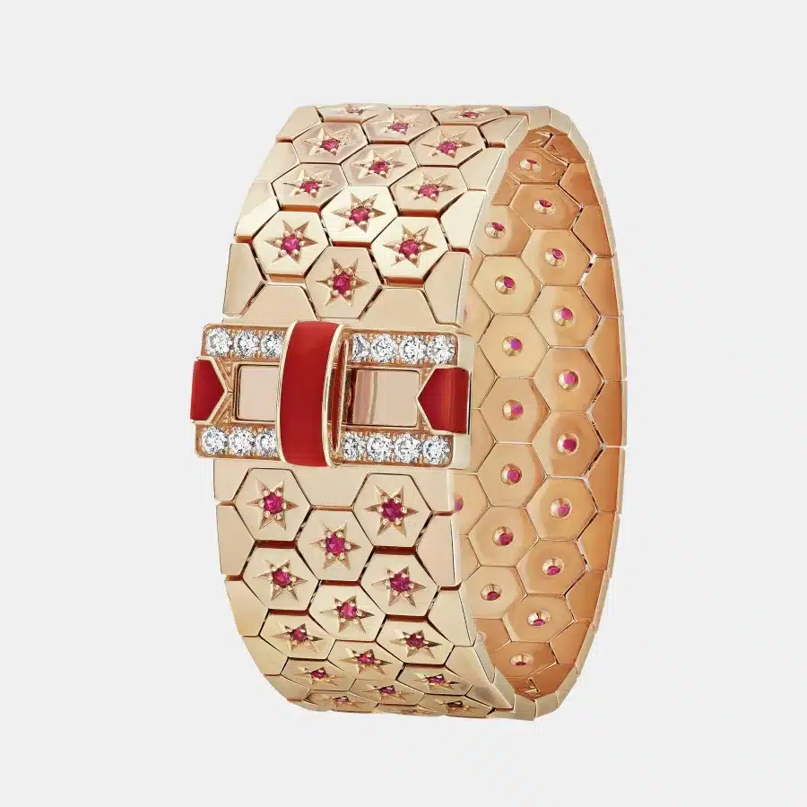 Bracelet Ludo Van Cleef & Arpels en or rose, mixte