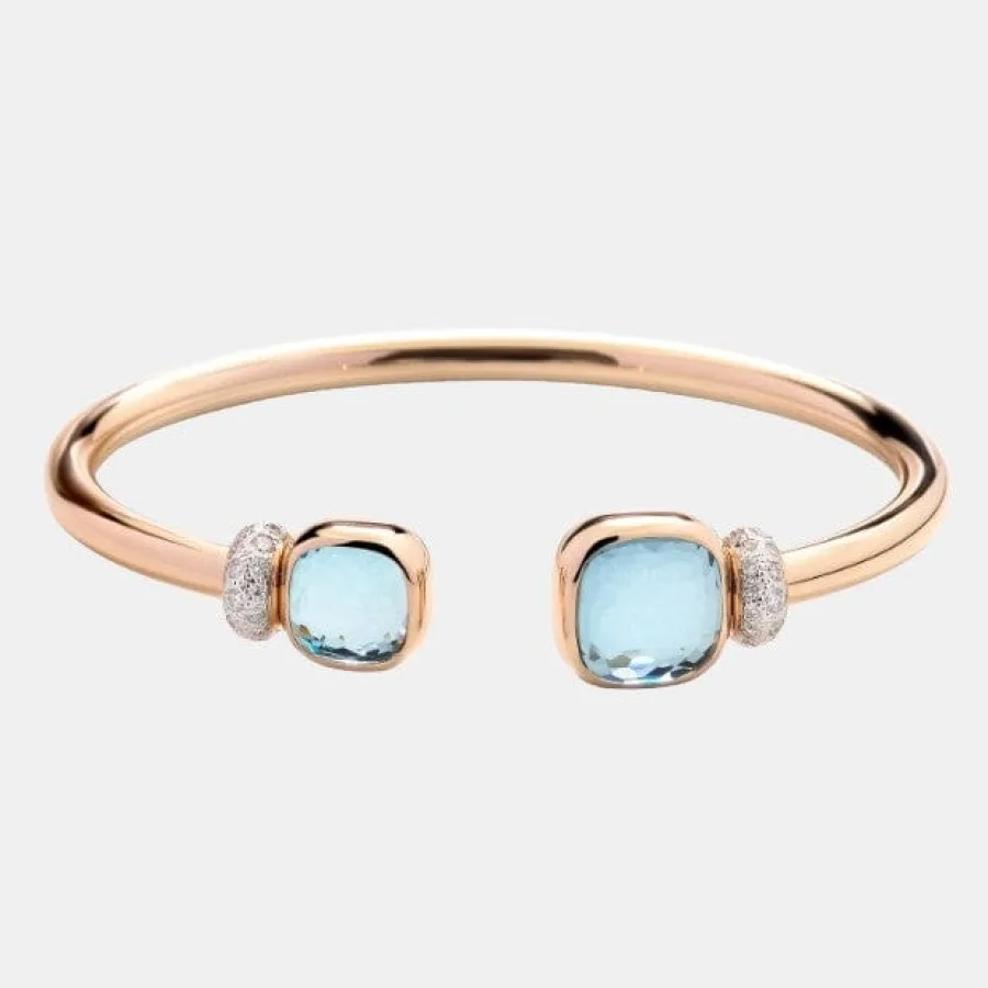 Bracelet Nudo Pomellato en or rose, topaze 12.4ct — photographie du modèle, cote d’occasion GOLDMARKET