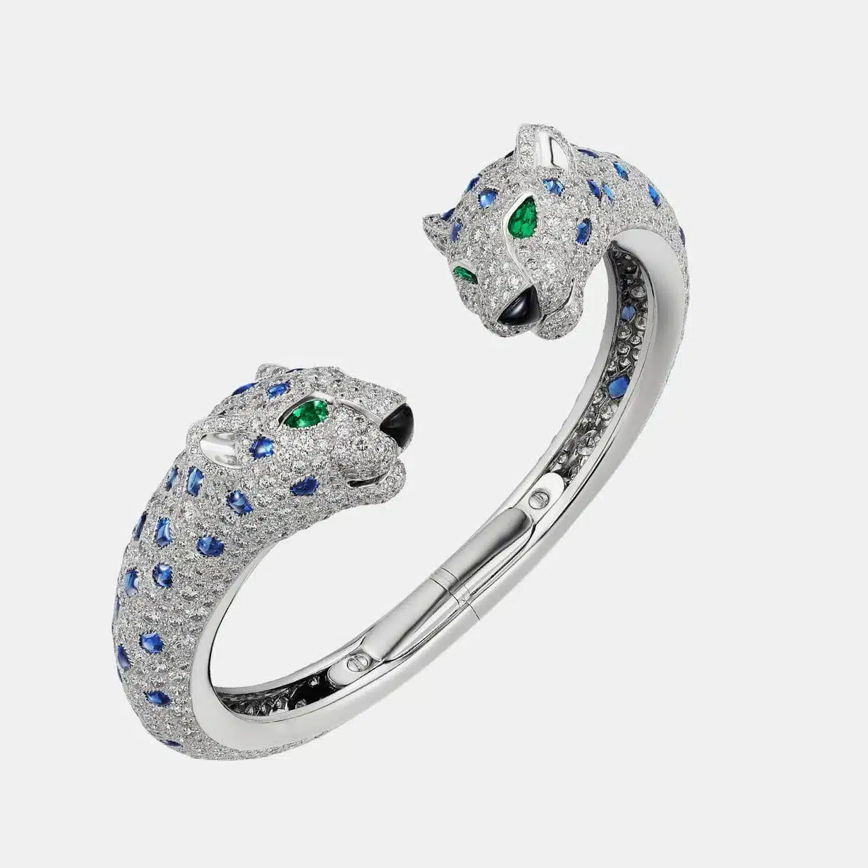 Bracelet Panthère Cartier en or blanc — photographie du modèle, cote d’occasion GOLDMARKET