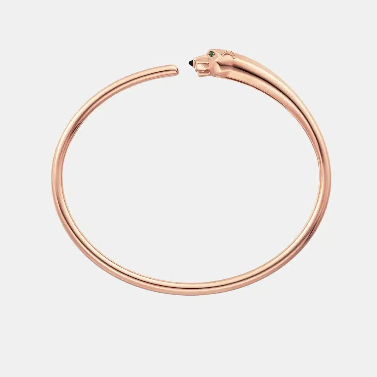 Bracelet Panthère Cartier en or rose — photographie du modèle, cote d’occasion GOLDMARKET