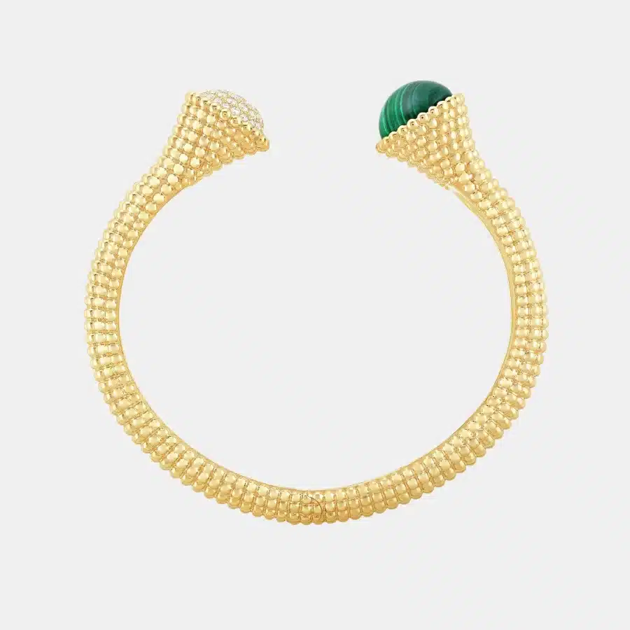 Bracelet Perlée Van Cleef & Arpels en or jaune — photographie du modèle, cote d’occasion GOLDMARKET