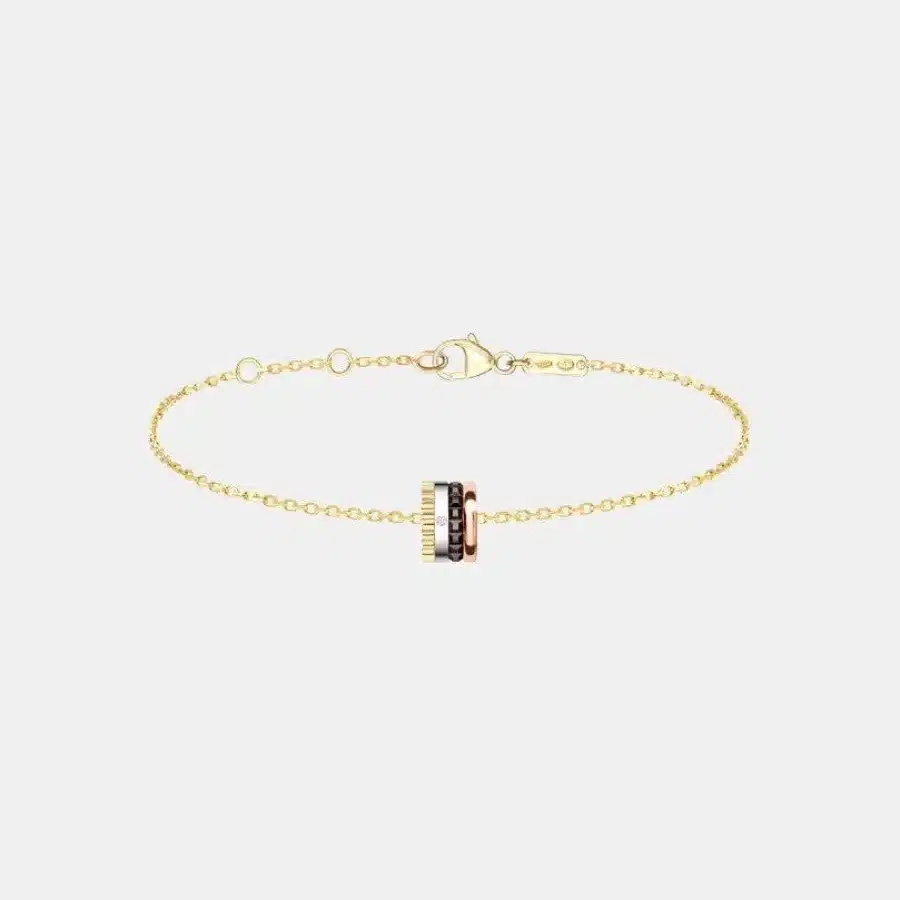 Bracelet Quatre Boucheron en or, diamant 0.003ct — photographie du modèle, cote d’occasion GOLDMARKET