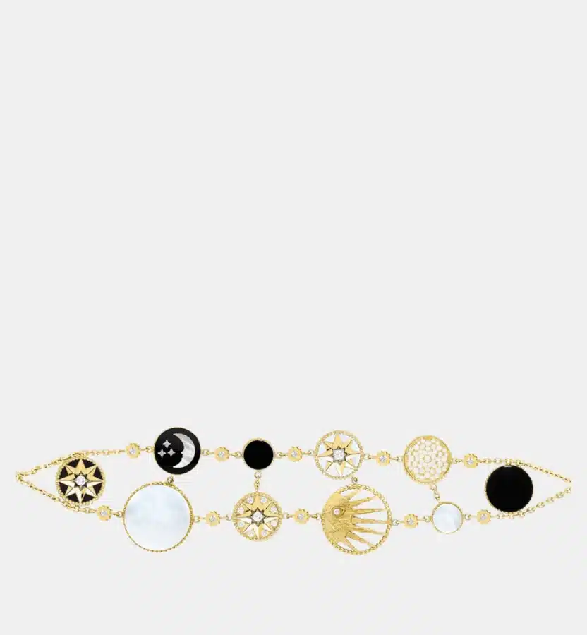 Bracelet Rose des Vents Dior en or, diamant 4.95 ct — photographie du modèle, cote d’occasion GOLDMARKET