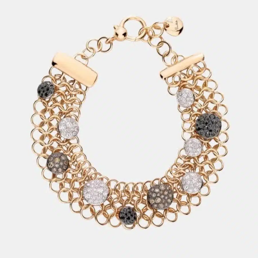 Bracelet Sabbia Pomellato en or rose, mixte — photographie du modèle, cote d’occasion GOLDMARKET