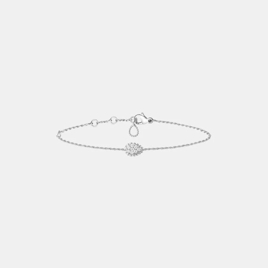 Bracelet Serpent Bohème Boucheron en or blanc, xs motif diamant 0.14ct — photographie du modèle, cote d’occasion GOLDMARKET