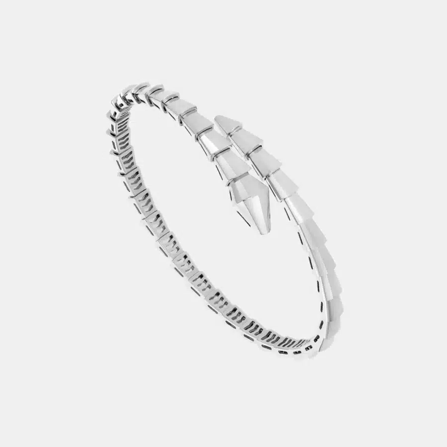 Bracelet Serpenti Viper Bulgari en or blanc — photographie du modèle, cote d’occasion GOLDMARKET