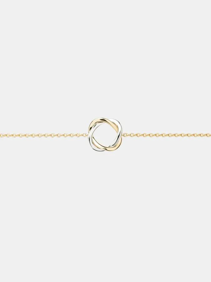 Bracelet Tresse Poiray en or — photographie du modèle, cote d’occasion GOLDMARKET