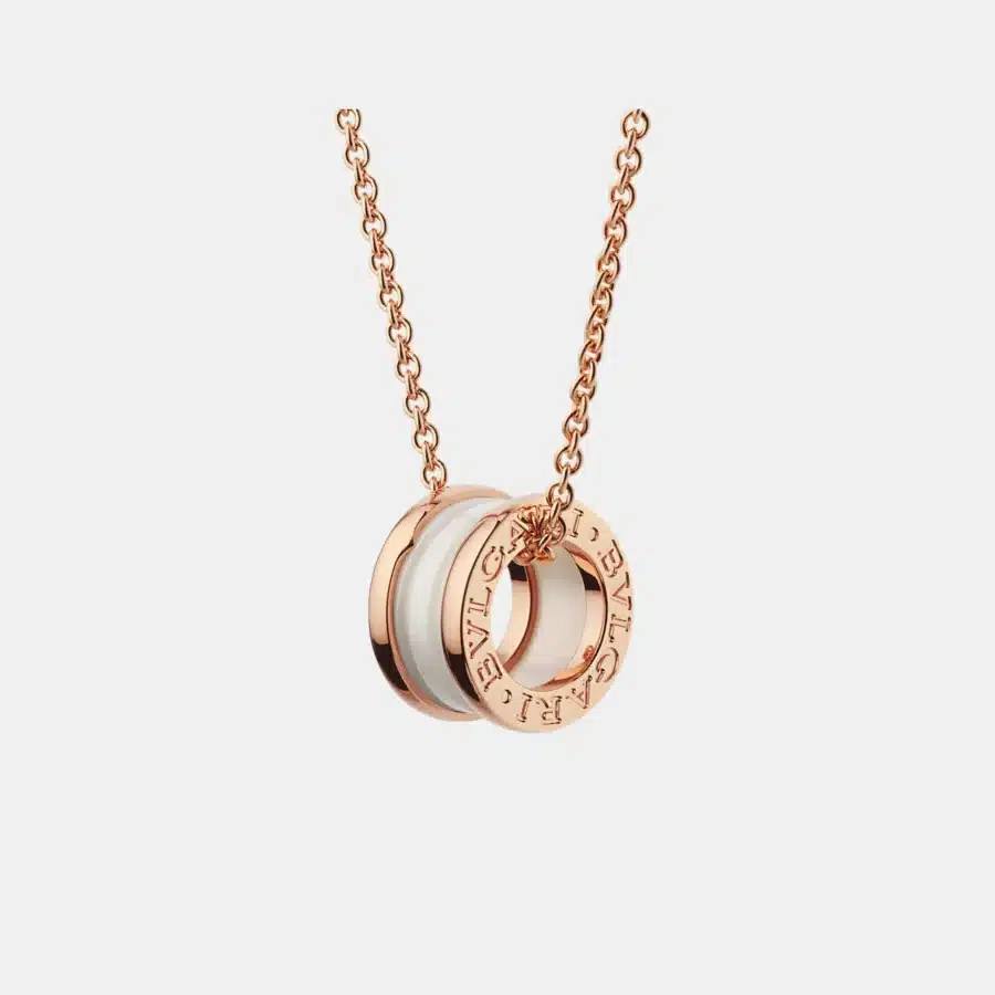 Collier B.Zero1 Bulgari en or blanc