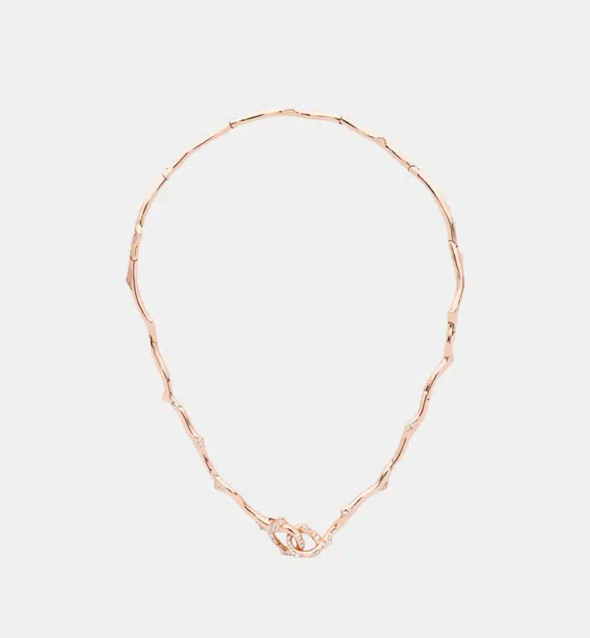 Collier Bois de Rose Dior en or rose, diamant 0.57 ct