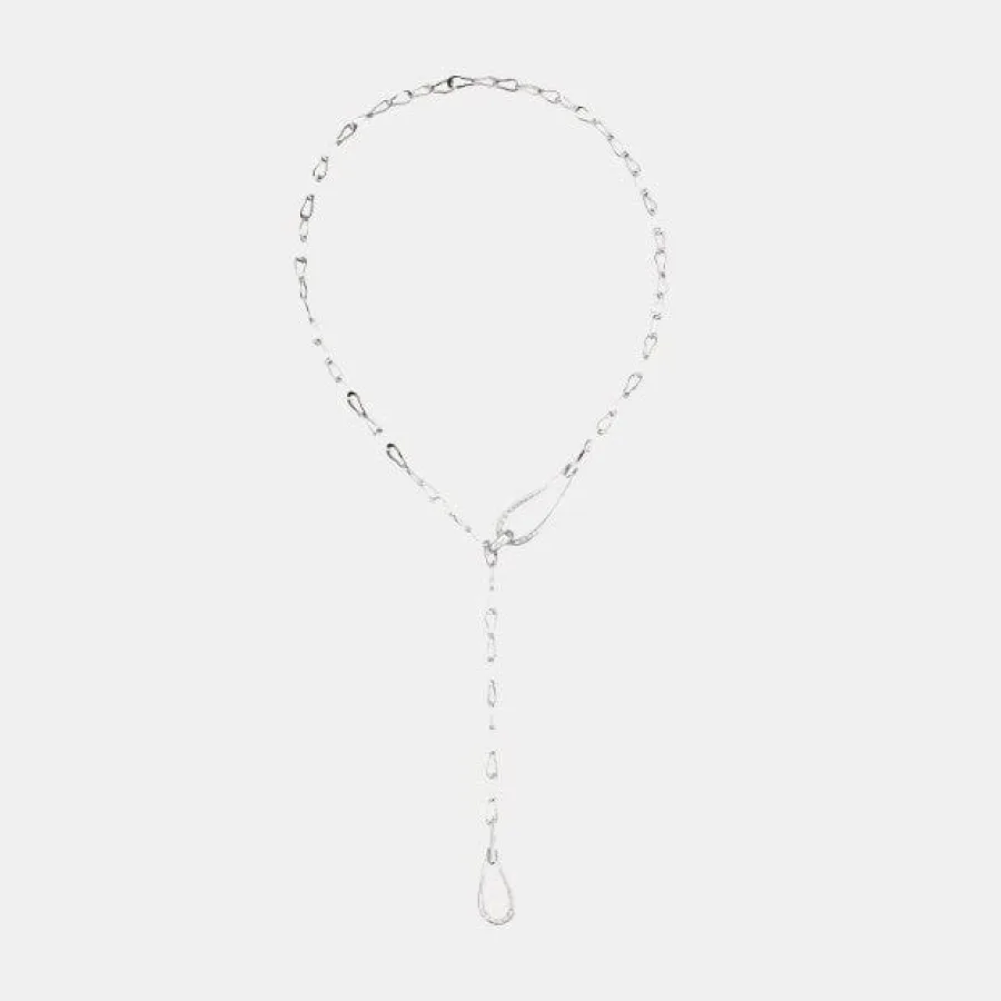 Collier Fantina Pomellato en or blanc, diamant 0.6ct