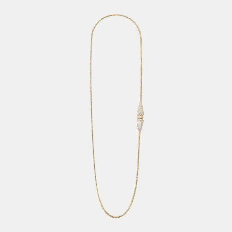 Collier Jack de Boucheron Boucheron en or jaune, diamant 12.23ct — photographie du modèle, cote d’occasion GOLDMARKET