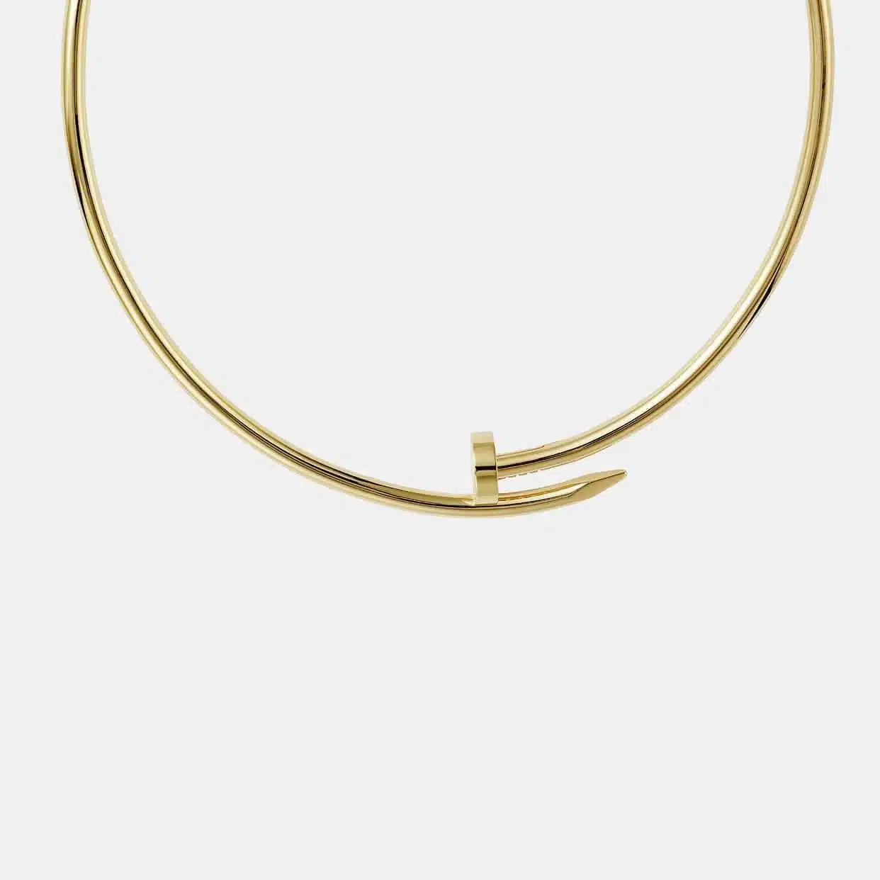 Collier Juste un Clou Cartier en or jaune — photographie du modèle, cote d’occasion GOLDMARKET