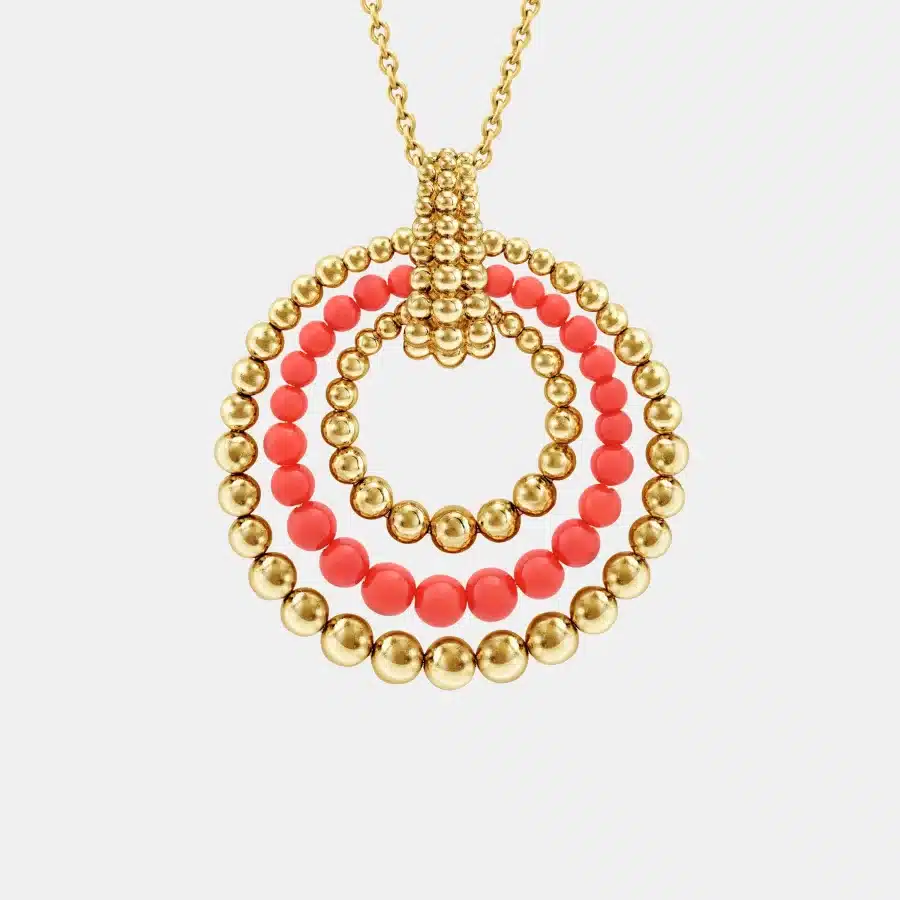 Collier Perlée Van Cleef & Arpels en or jaune, mixte — photographie du modèle, cote d’occasion GOLDMARKET