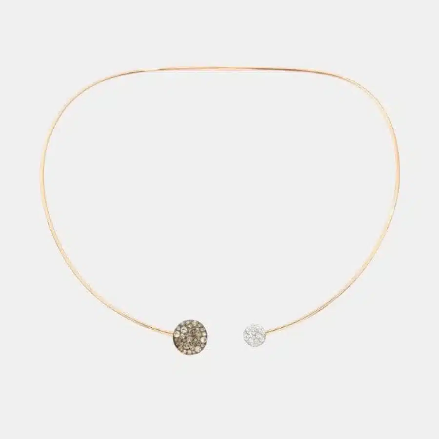 Collier Sabbia Pomellato en or rose, mixte 0.7ct — photographie du modèle, cote d’occasion GOLDMARKET