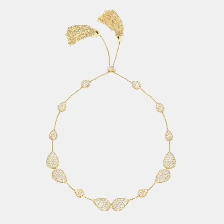 Collier Serpent Bohème Boucheron en or jaune, diamant 10.84ct — photographie du modèle, cote d’occasion GOLDMARKET