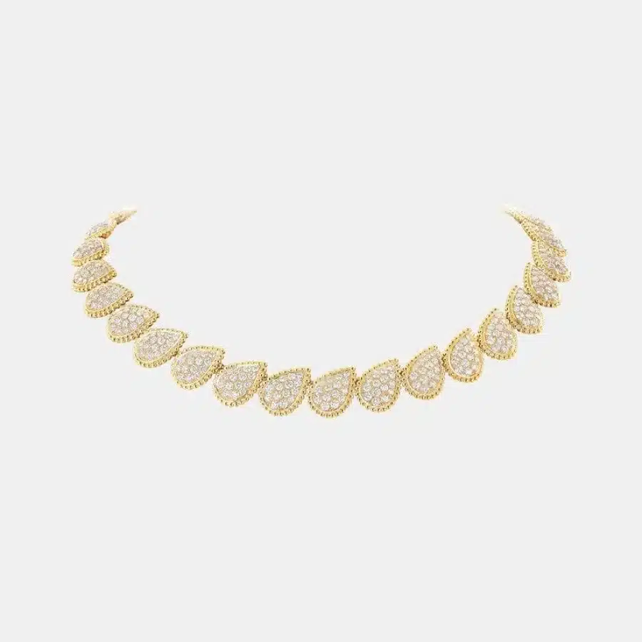 Collier Serpent Bohème Boucheron en or jaune, diamant 19.63ct, 31 m motifs — photographie du modèle, cote d’occasion GOLDMARKET