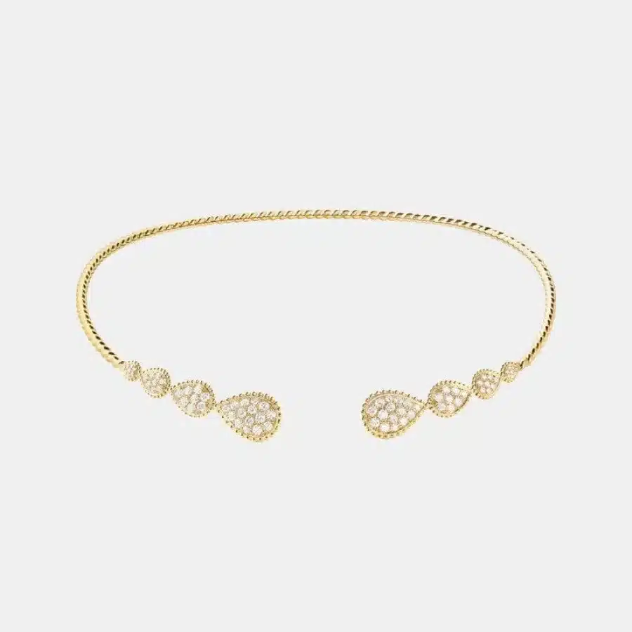Collier Serpent Bohème Boucheron en or jaune, diamant 2.19ct — photographie du modèle, cote d’occasion GOLDMARKET