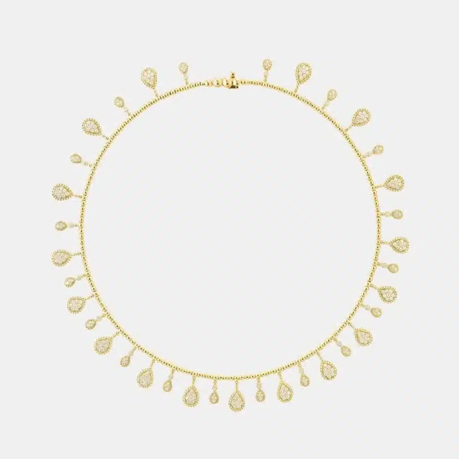 Collier Serpent Bohème Boucheron en or jaune, diamant 2.8ct, 35 motifs — photographie du modèle, cote d’occasion GOLDMARKET