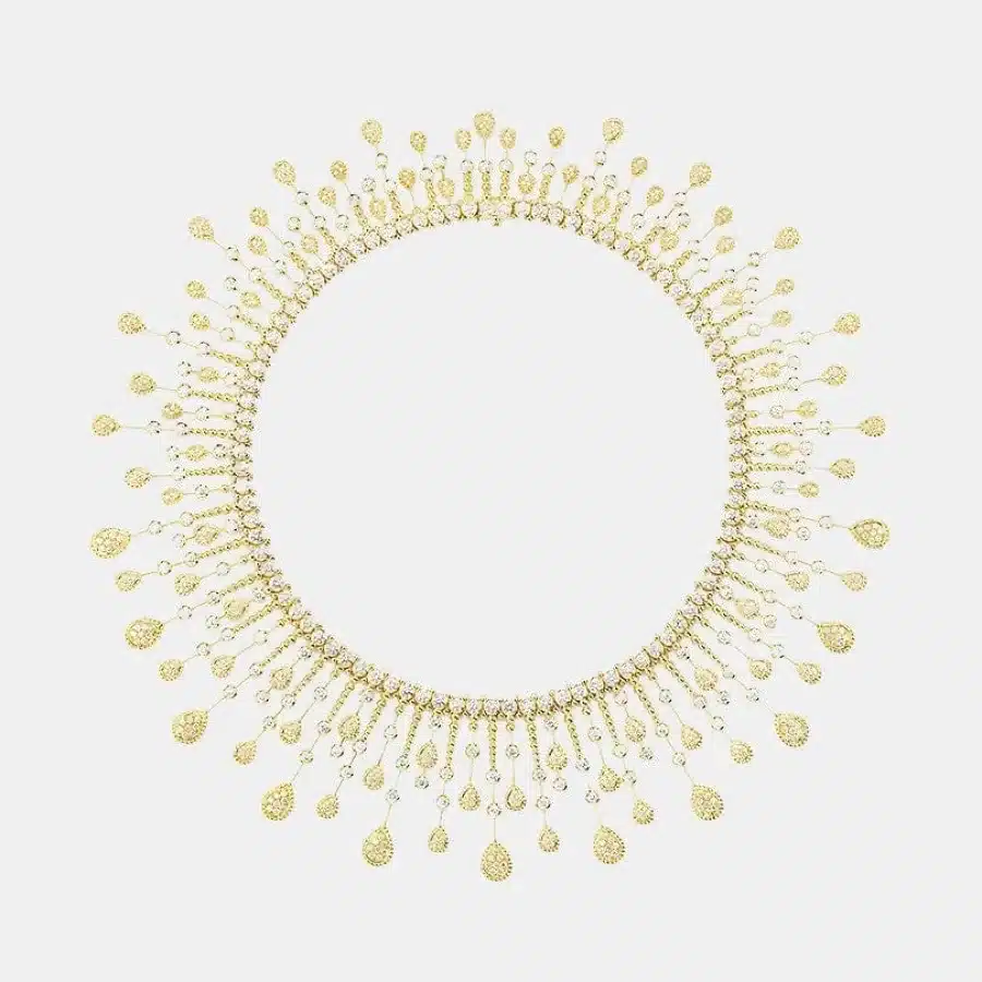 Collier Serpent Bohème Boucheron en or jaune, diamant 25.5ct, multi-motifs. — photographie du modèle, cote d’occasion GOLDMARKET
