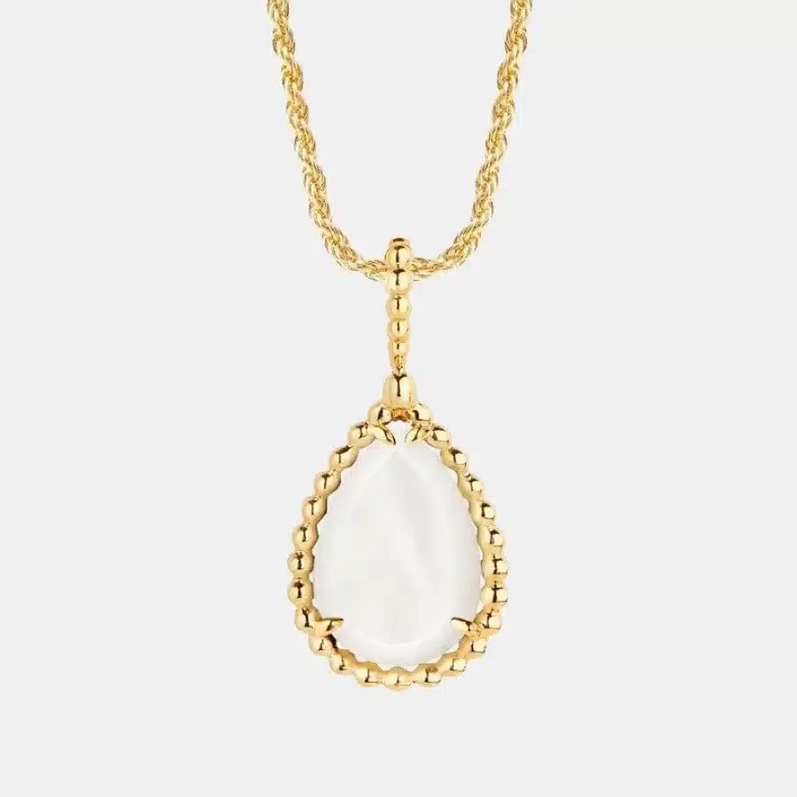 Collier Serpent Bohème Boucheron en or jaune, perle m motif 3.16ct — photographie du modèle, cote d’occasion GOLDMARKET