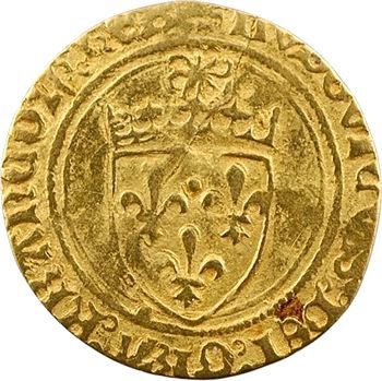 Avers ½ écu d'or au soleil - Louis XI - 1475 - France — pièce en or