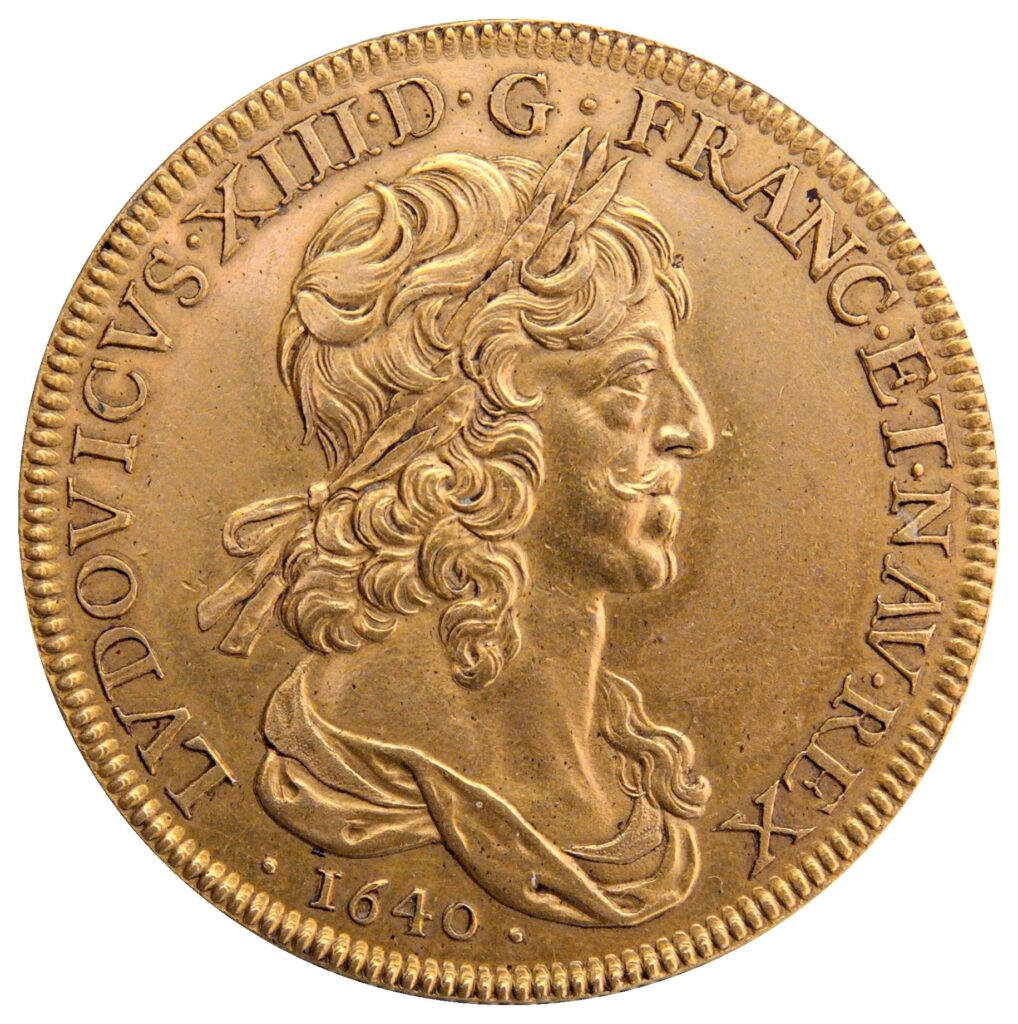 Avers Dix louis d'or au buste drapé - Louis XIII Essai - - France — pièce en or