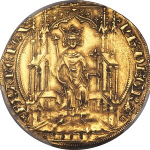 Avers Double d'or - Philippe VI - 1340 - France — pièce en or