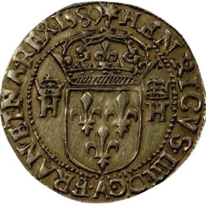 Avers Double écu d'or au soleil - Henri IV - - France — pièce en or