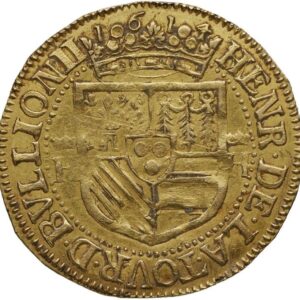 Avers Double florin d'or - Henri de la Tour d'Auvergne - - Principauté de Sedan
 (France - États) — pièce en or