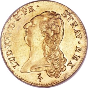 Avers Double louis d'or à la tête nue - Louis XVI - - France — pièce en or