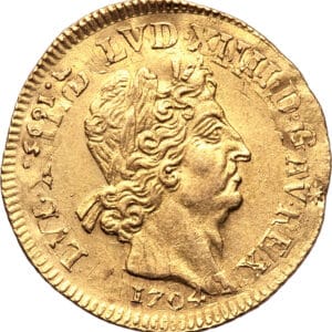 Avers Double louis d'or aux insignes - Louis XIV - - France — pièce en or